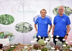 Rik and Rene of Succulents Unlimited were at the Hendrik Youngplants location with their varieties. The men showed the species they sell in the American market.